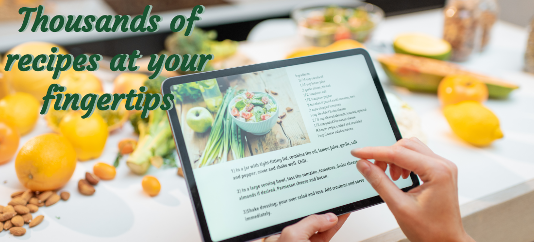 Thousands of recipes at your fingertips!