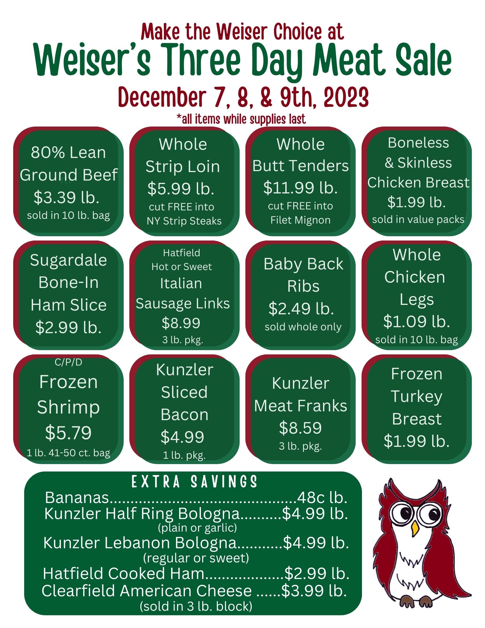 Weis 3 Day Sale Today - yh2w68h